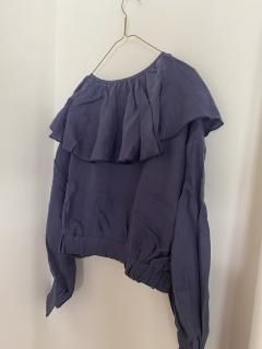 <img class='new_mark_img1' src='https://img.shop-pro.jp/img/new/icons56.gif' style='border:none;display:inline;margin:0px;padding:0px;width:auto;' />French linen topsblue purple