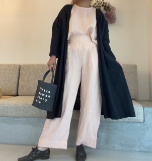 <img class='new_mark_img1' src='https://img.shop-pro.jp/img/new/icons16.gif' style='border:none;display:inline;margin:0px;padding:0px;width:auto;' />simple linen gown BLACK