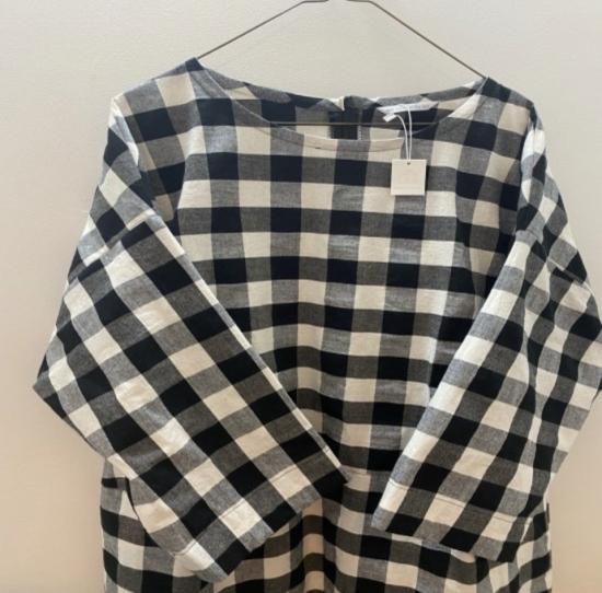 jump suit slim 《checkered 》 - ito