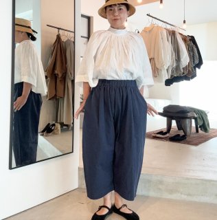 <img class='new_mark_img1' src='https://img.shop-pro.jp/img/new/icons19.gif' style='border:none;display:inline;margin:0px;padding:0px;width:auto;' /> cotton gom pants navy