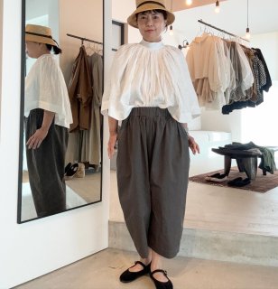 <img class='new_mark_img1' src='https://img.shop-pro.jp/img/new/icons19.gif' style='border:none;display:inline;margin:0px;padding:0px;width:auto;' /> cotton gom pants charcoal