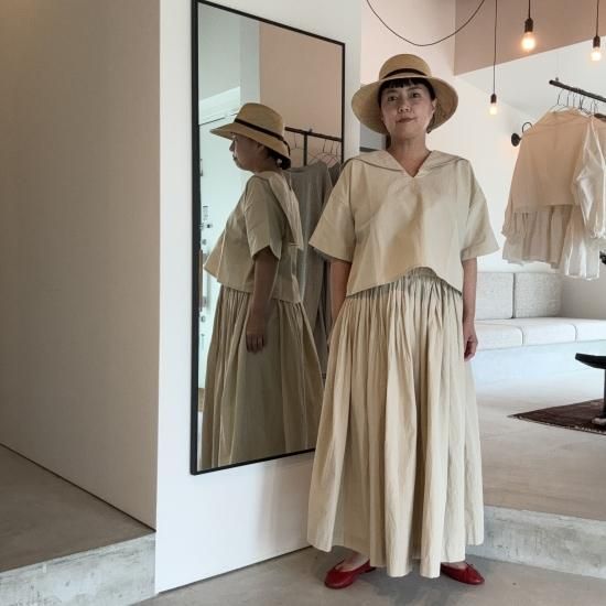 sailor tops《beige》 - ito