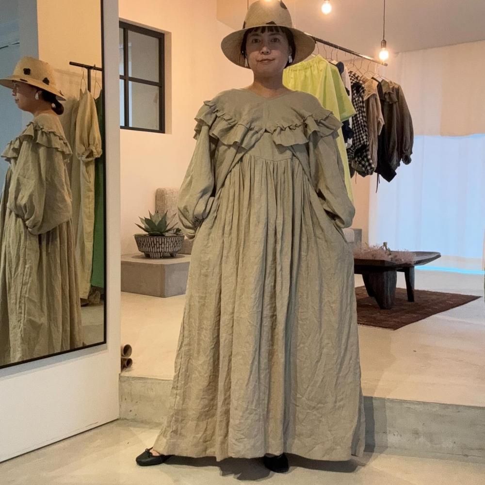 [ito fukuoka] ito no carnival カーキ　ダブルフリル ito fukuoka 【ito no carnival 《khaki》】 ito fukuoka ito fukuoka