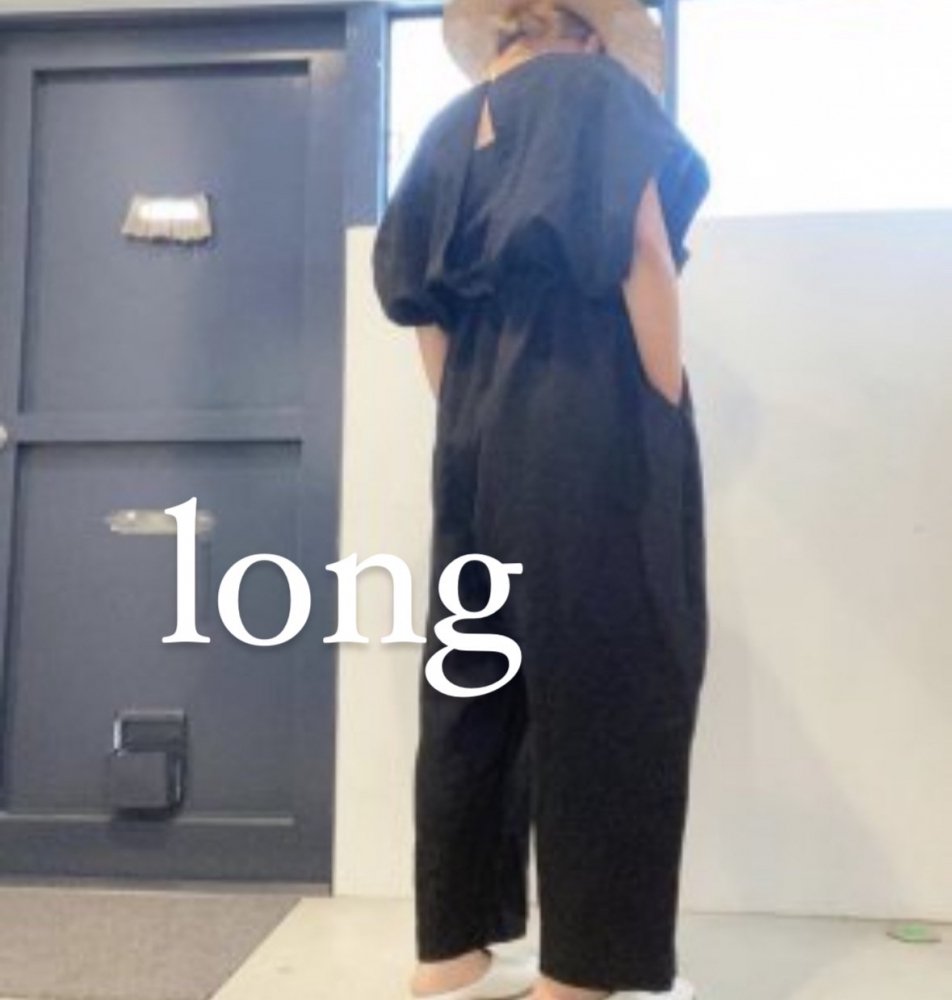 back open all-in-one《black》long - ito