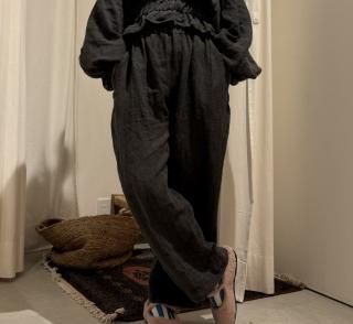 <img class='new_mark_img1' src='https://img.shop-pro.jp/img/new/icons63.gif' style='border:none;display:inline;margin:0px;padding:0px;width:auto;' />Poan  gray  pants