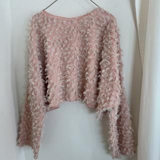 <img class='new_mark_img1' src='https://img.shop-pro.jp/img/new/icons63.gif' style='border:none;display:inline;margin:0px;padding:0px;width:auto;' />FUSA tops pinkbeige