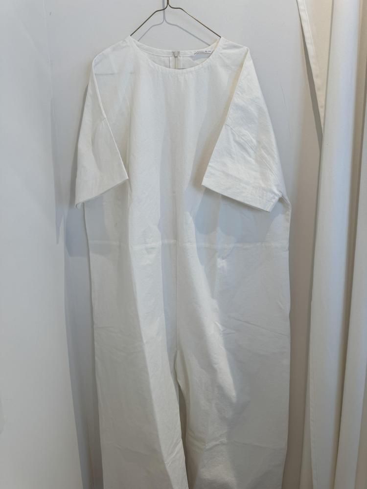 jump suit half sleeve《white》 - ito jump suit half sleeve《white》 - ito