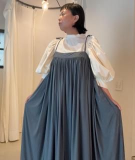 <img class='new_mark_img1' src='https://img.shop-pro.jp/img/new/icons14.gif' style='border:none;display:inline;margin:0px;padding:0px;width:auto;' />love it  one-piece  dull blue