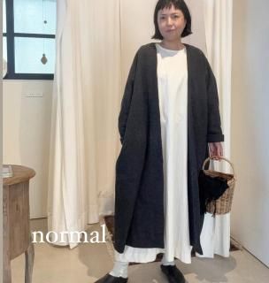 <img class='new_mark_img1' src='https://img.shop-pro.jp/img/new/icons56.gif' style='border:none;display:inline;margin:0px;padding:0px;width:auto;' />refine  wool  coat charcoal grayorder