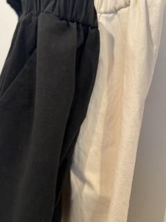 <img class='new_mark_img1' src='https://img.shop-pro.jp/img/new/icons14.gif' style='border:none;display:inline;margin:0px;padding:0px;width:auto;' />twill pants sumi  blackաecru