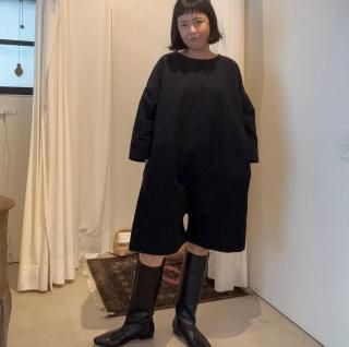 <img class='new_mark_img1' src='https://img.shop-pro.jp/img/new/icons14.gif' style='border:none;display:inline;margin:0px;padding:0px;width:auto;' />jump suit slim half pants linen black