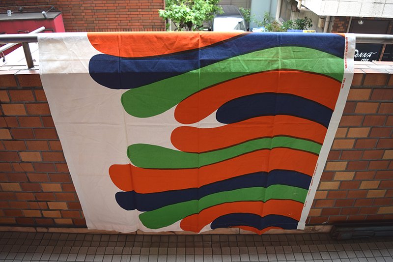 marimekko vintage textile “ALBATROSSI”（アルバトロッシ）