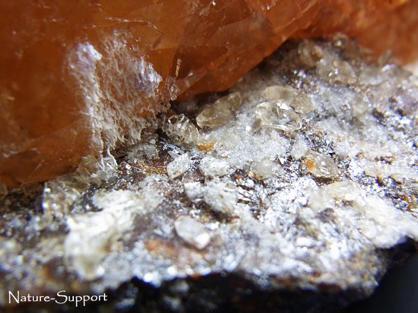 ステラビーム カルサイト オン スファレライト 天然石原石003